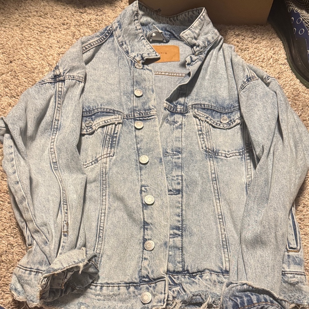 H&M Light Blue Jean Jacket